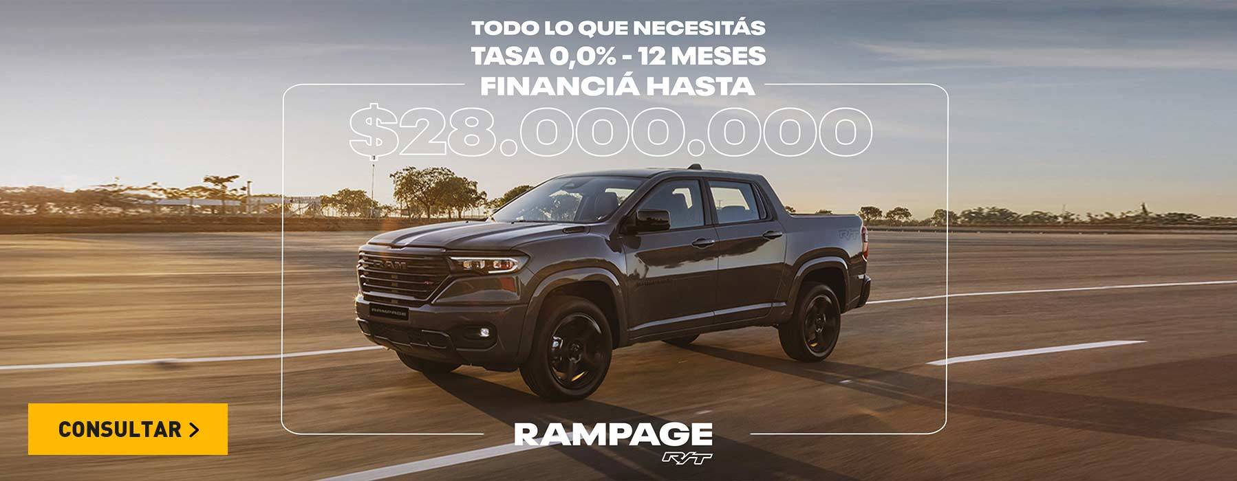 RAMPAGE RT FINANCIACION