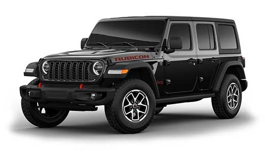 Wrangler Rubicon 4 puertas negro