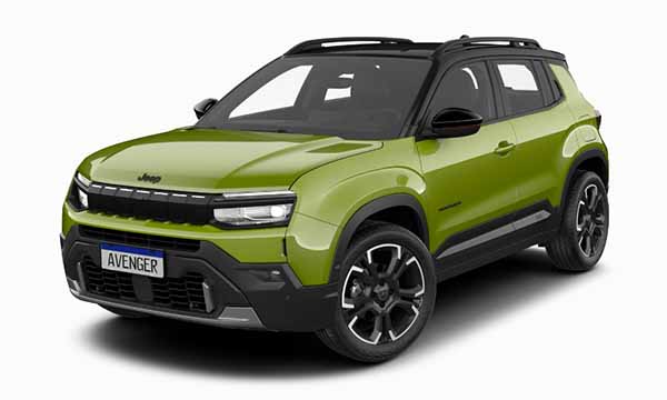 Jeep Avenger limited verde