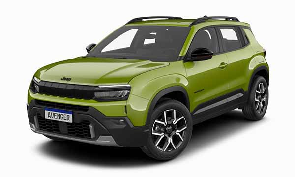 Jeep Avenger longitude verde