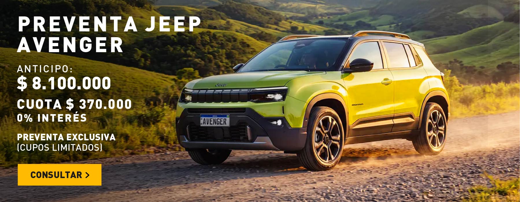 JEEP AVENGER PLAN