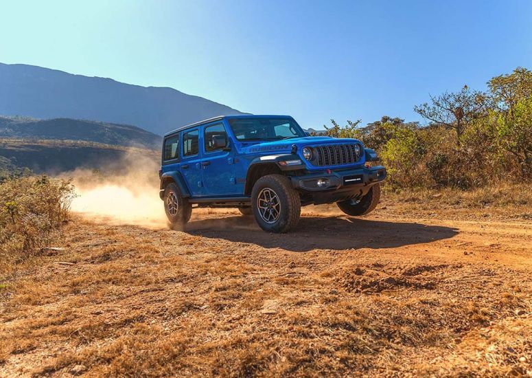 Jeep Wrangler exterior fuera del camino