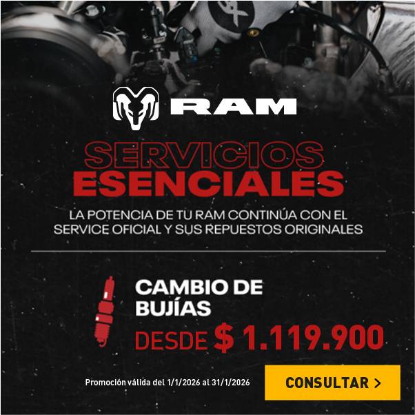 Promos Servico RAM en bujías