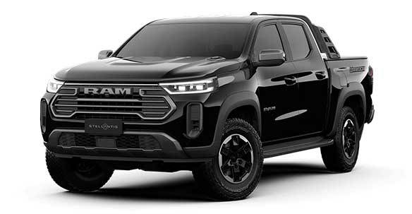 Ram Dakota Warlok negro