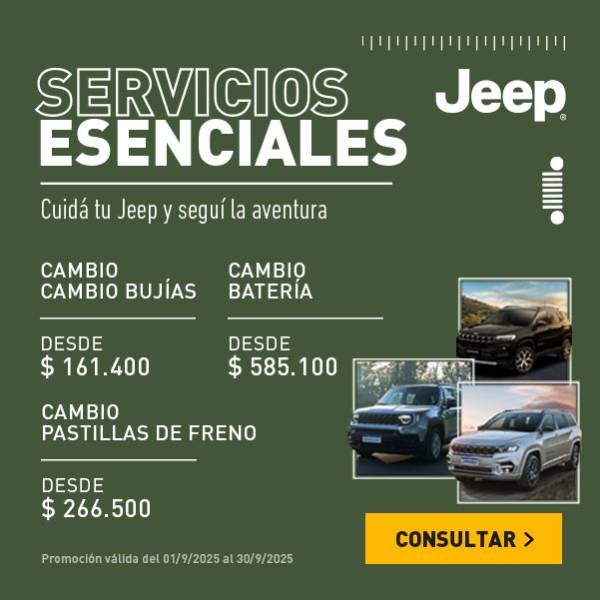 Promos Servicio Jeep