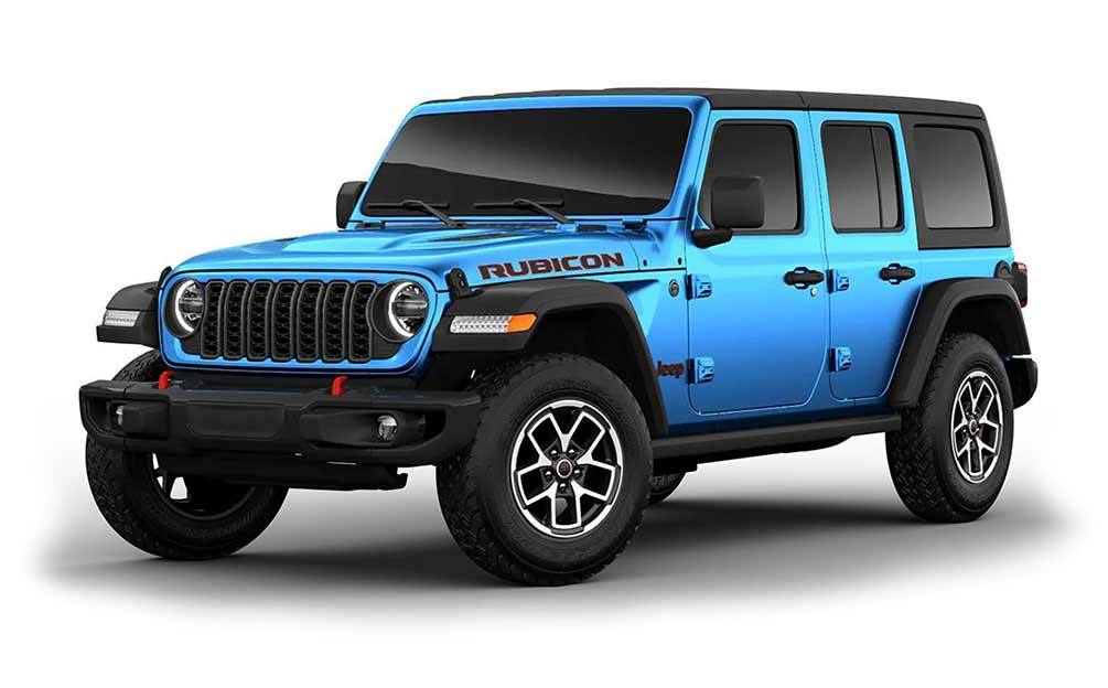 Jeep Wrangler Azul