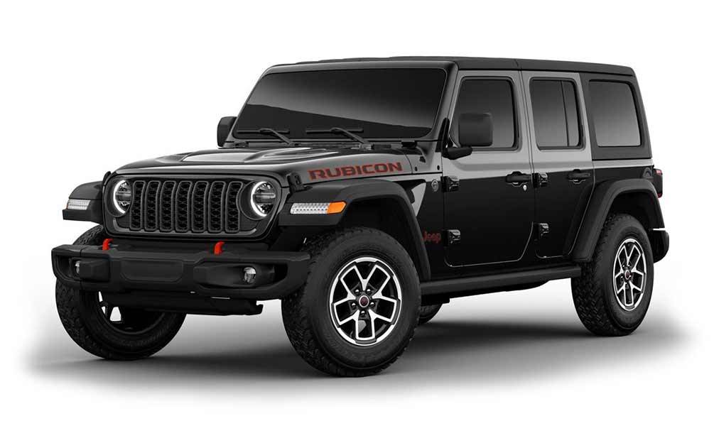 Jeep Wrangler negro