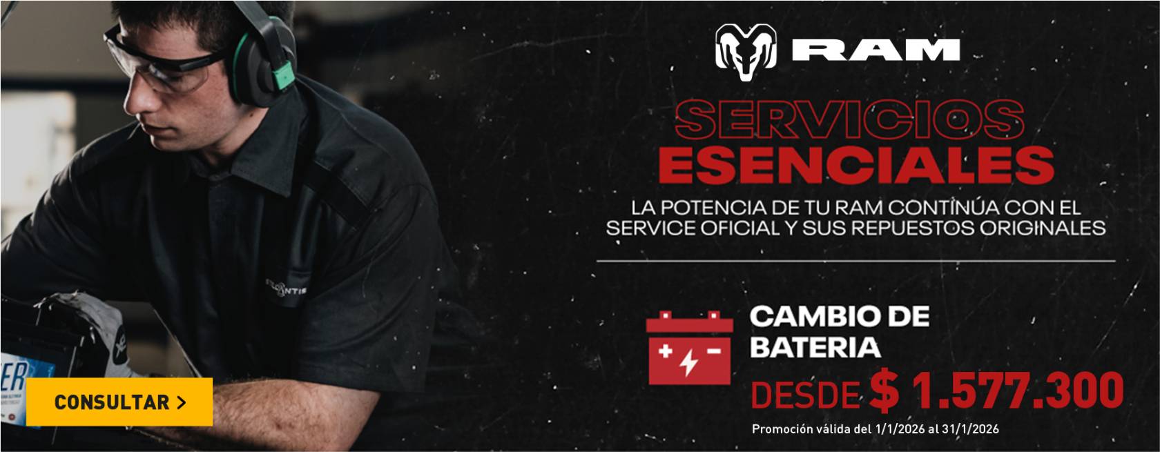 Promos servicio RAM beterias