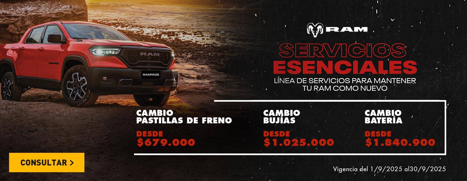 Promos servicio ram
